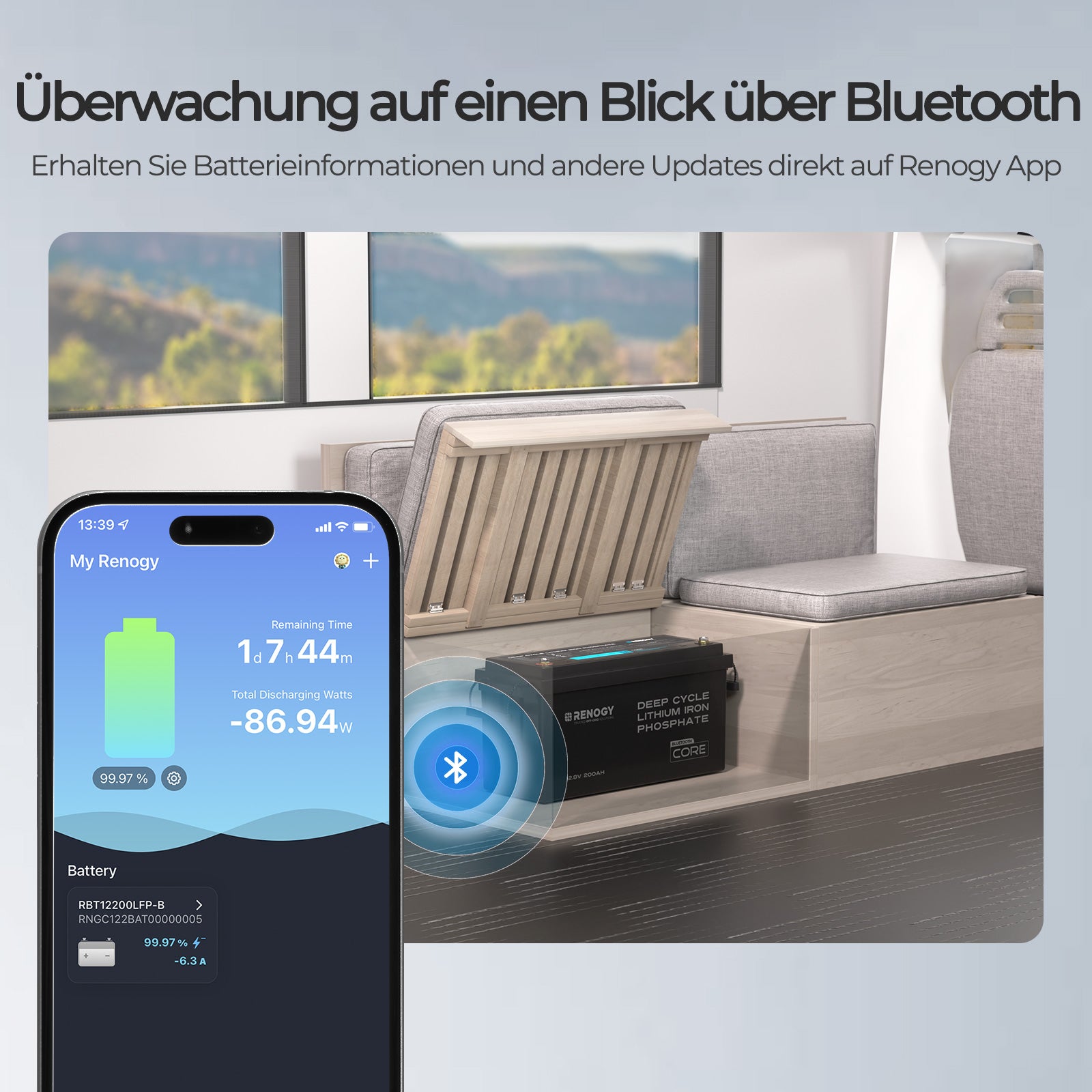 renogy-core-12v-200ah-lifepo4-lithium-batterie-mit-bluetooth image 4