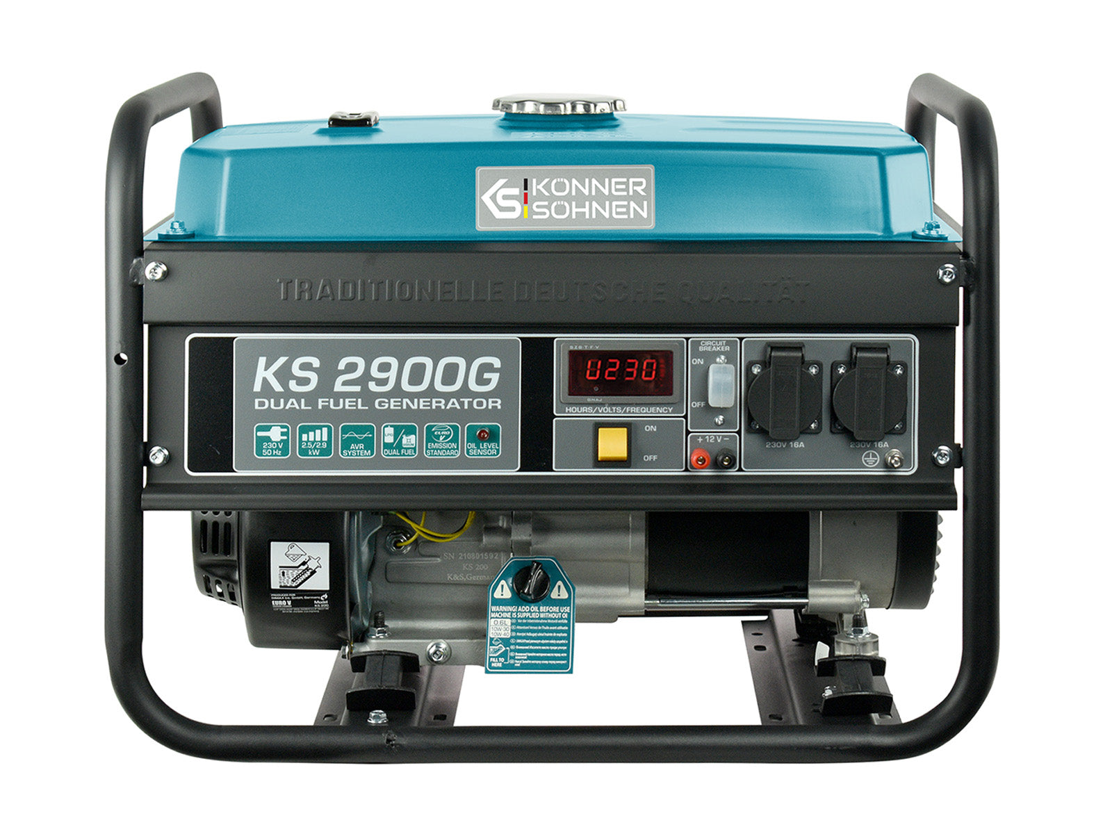 k-nner-s-hnen-ks-2900g-dual-fuel-lpg-benzin-generator-2-1-4-0-kw image 2