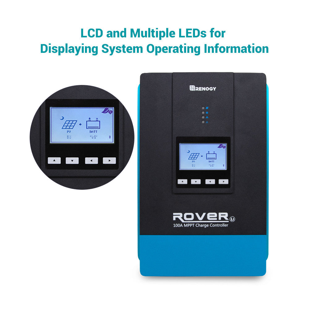 renogy-rover-li-mppt-laderegler-100a-12v-24v-36v-48v image 2