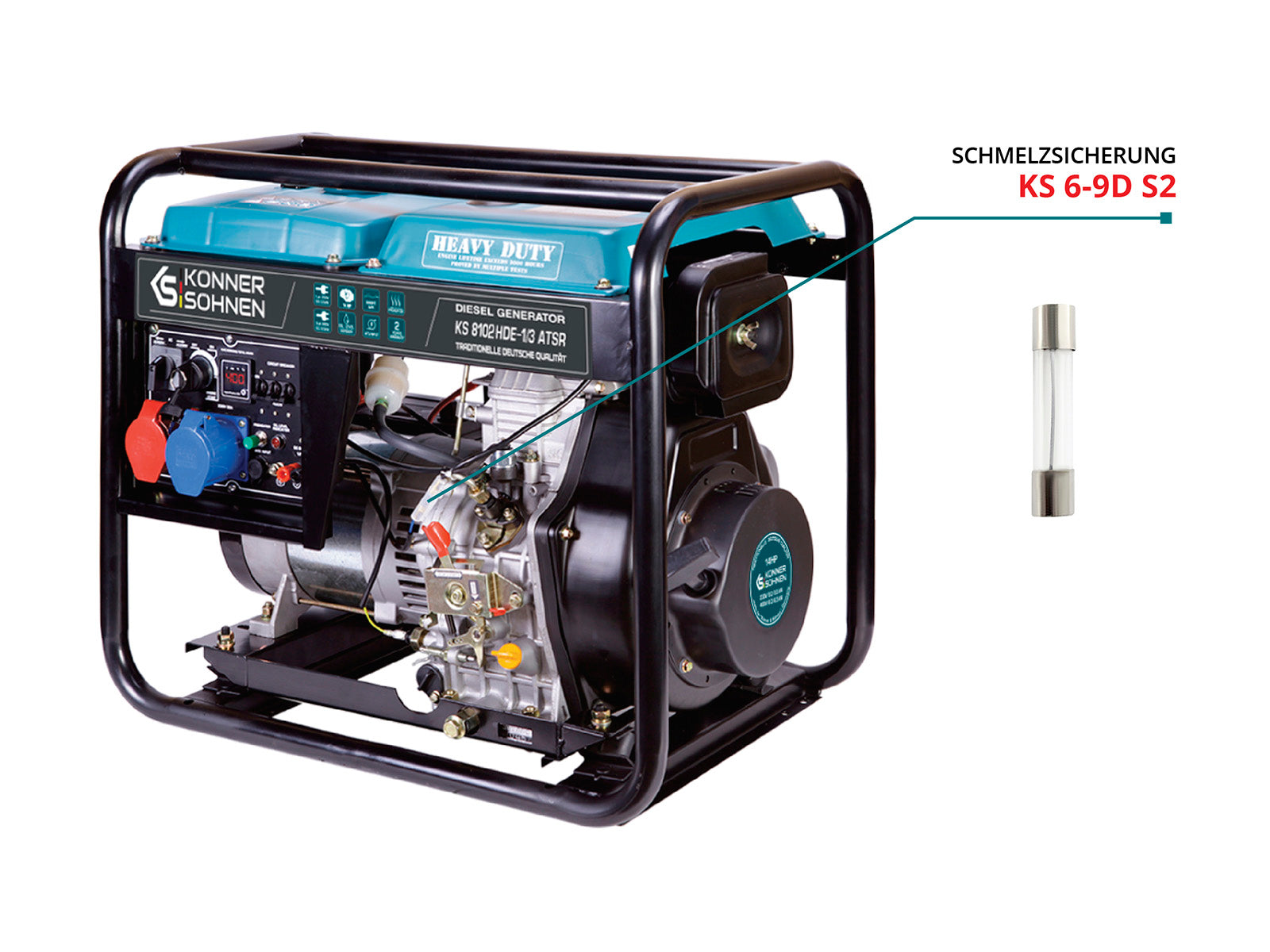 k-nner-s-hnen-ks-6-9d-s2-schmelzsicherung-f-r-generator image 1