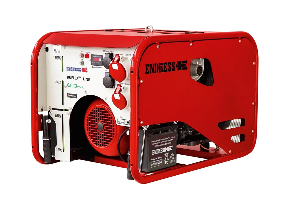 endress-benzin-stromerzeuger-ese-1006-dhg-gt-es-iso-duplex-8-8-kw image 1