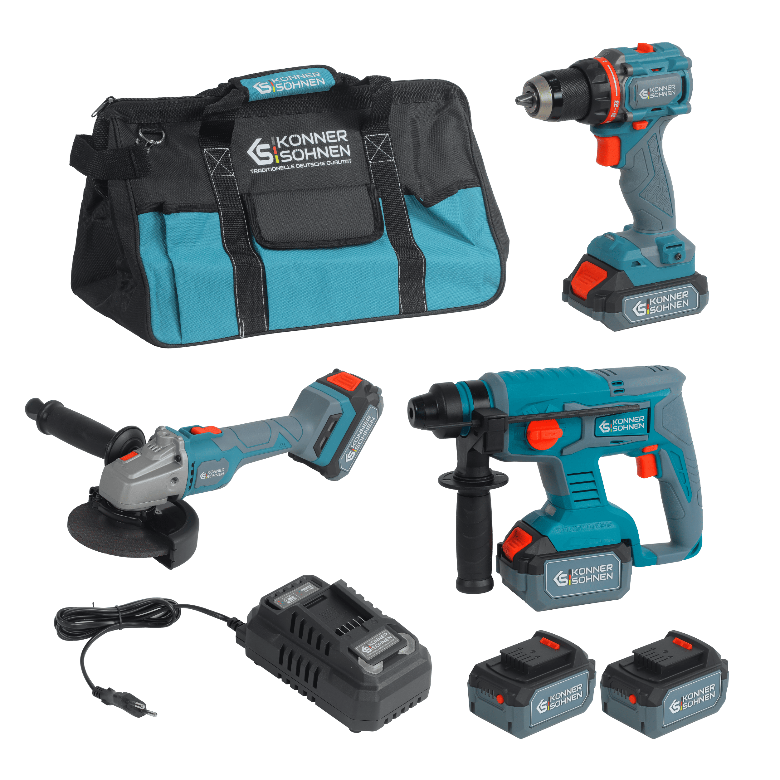 k-nner-s-hnen-ks-rhagd-20v-set-3-3-in-1-akku-werkzeugset-20v image 1