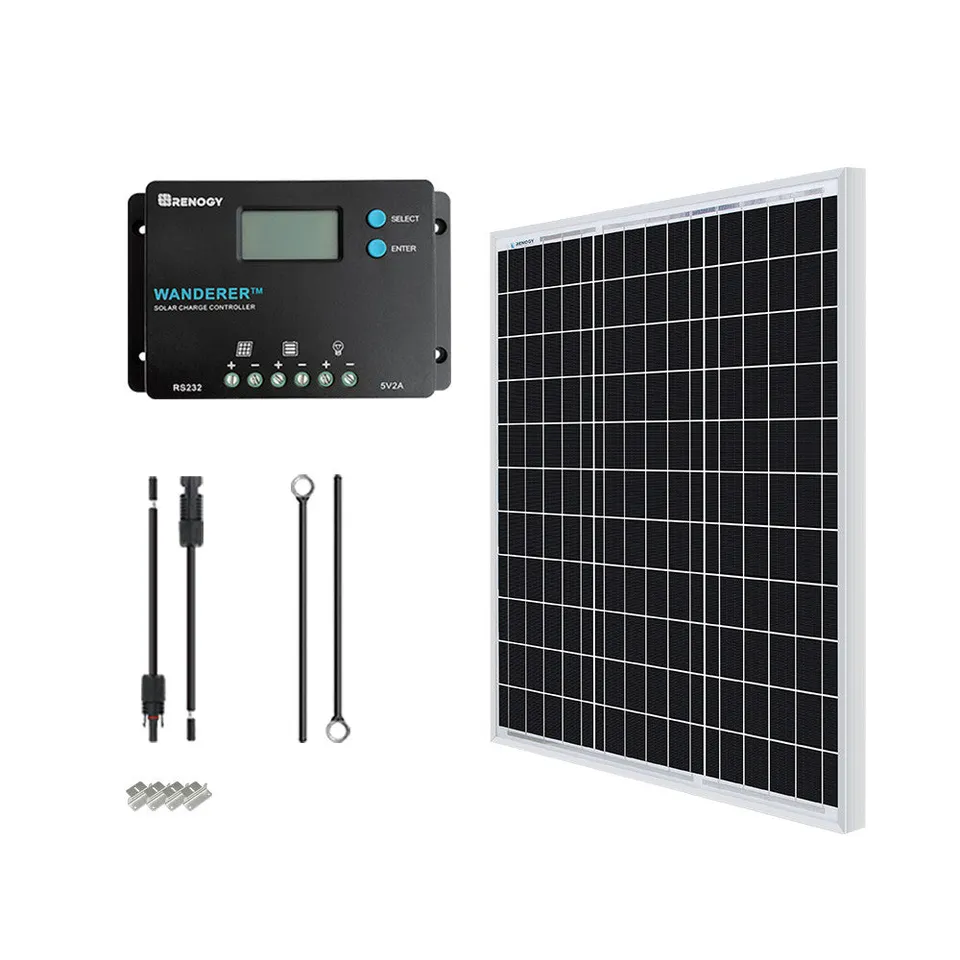 renogy-50w-solaranlage-mit-pwm-laderegler image 1