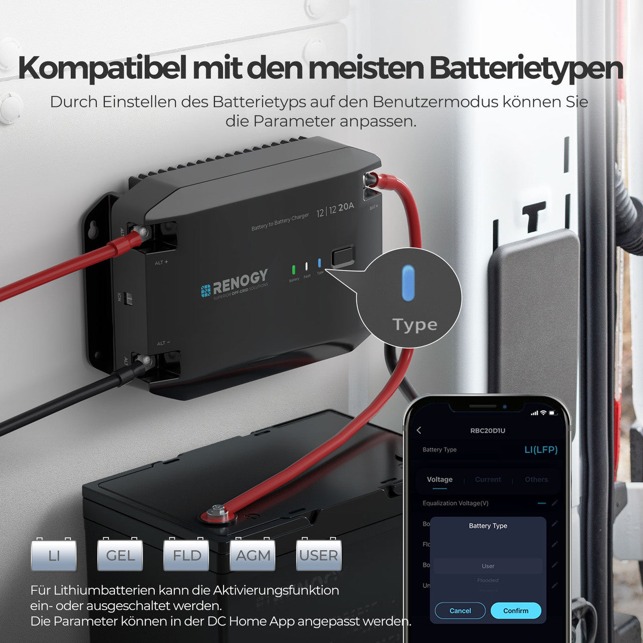 renogy-12v-20a-dc-zu-dc-batterieladeger-t image 6