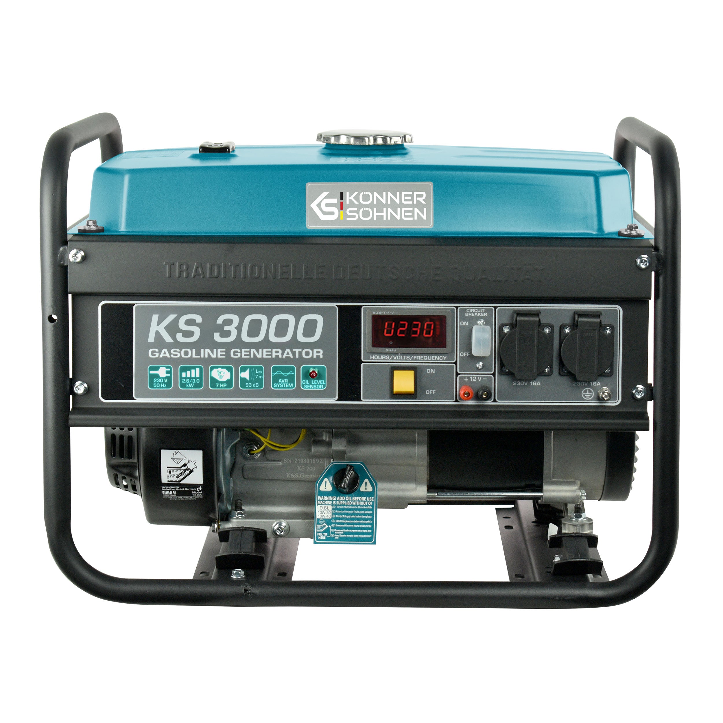 k-nner-s-hnen-ks-3000-benzin-generator-230v-euro-v image 1