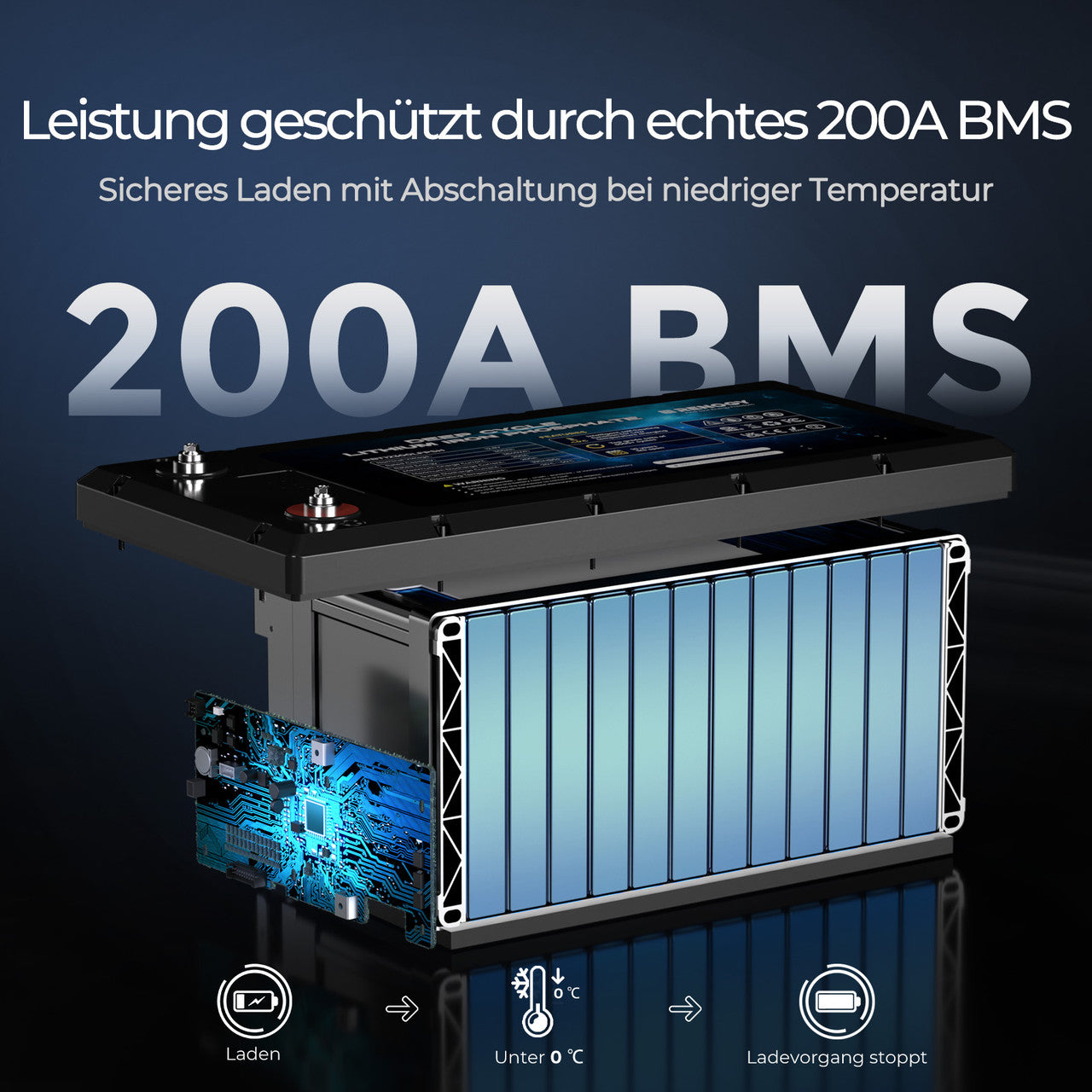 renogy-core-12v-300ah-lifepo4-lithium-batterie-mit-selbstheizung image 6