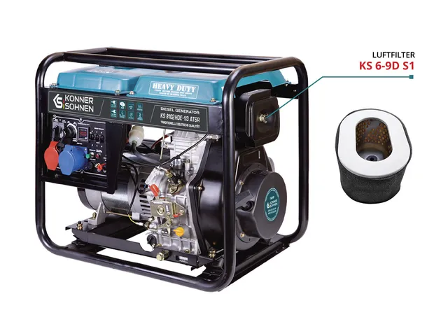 k-nner-s-hnen-ks-6-9d-s1-luftfilter-f-r-dieselgeneratoren image 1