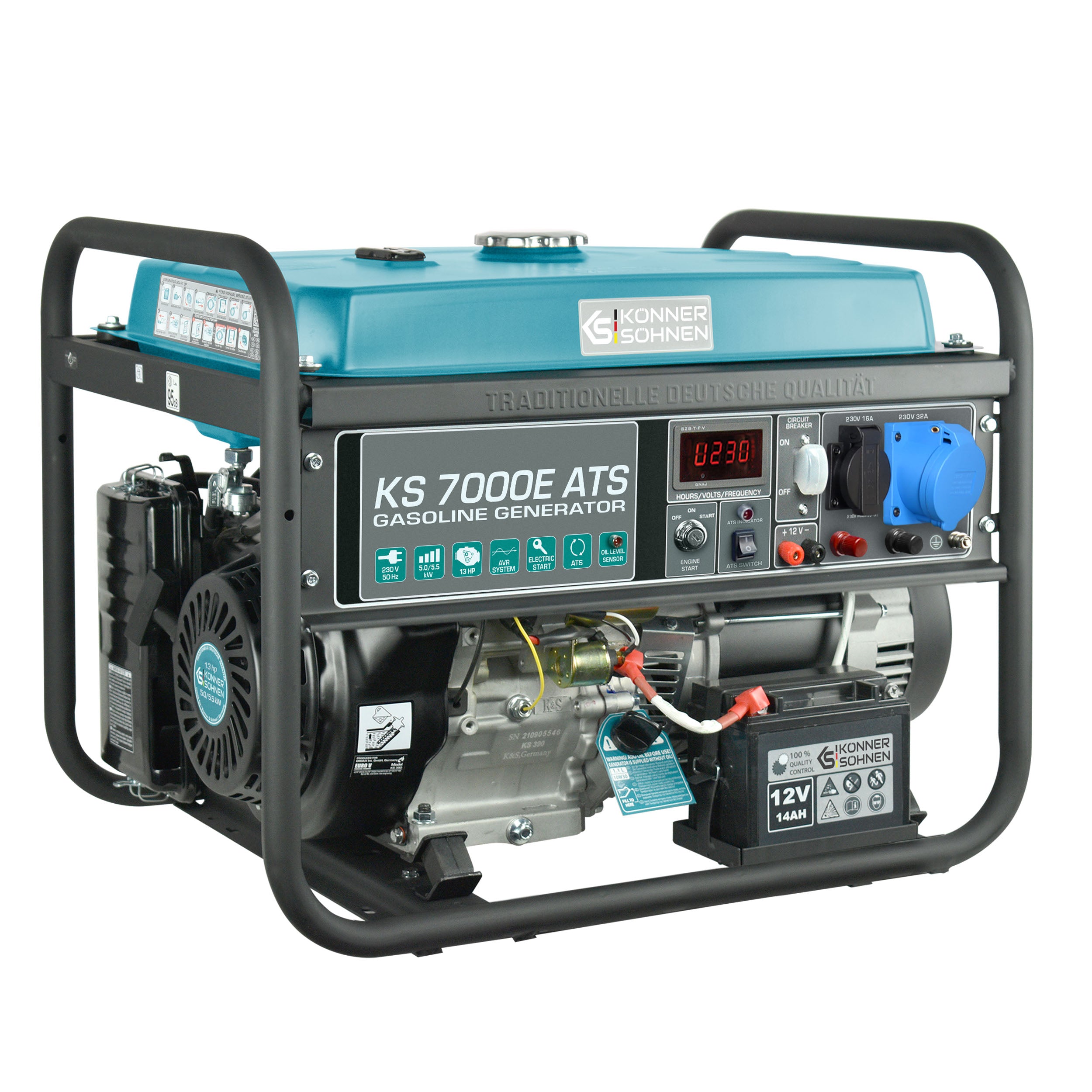 k-nner-s-hnen-ks-7000e-ats-benzin-generator image 2