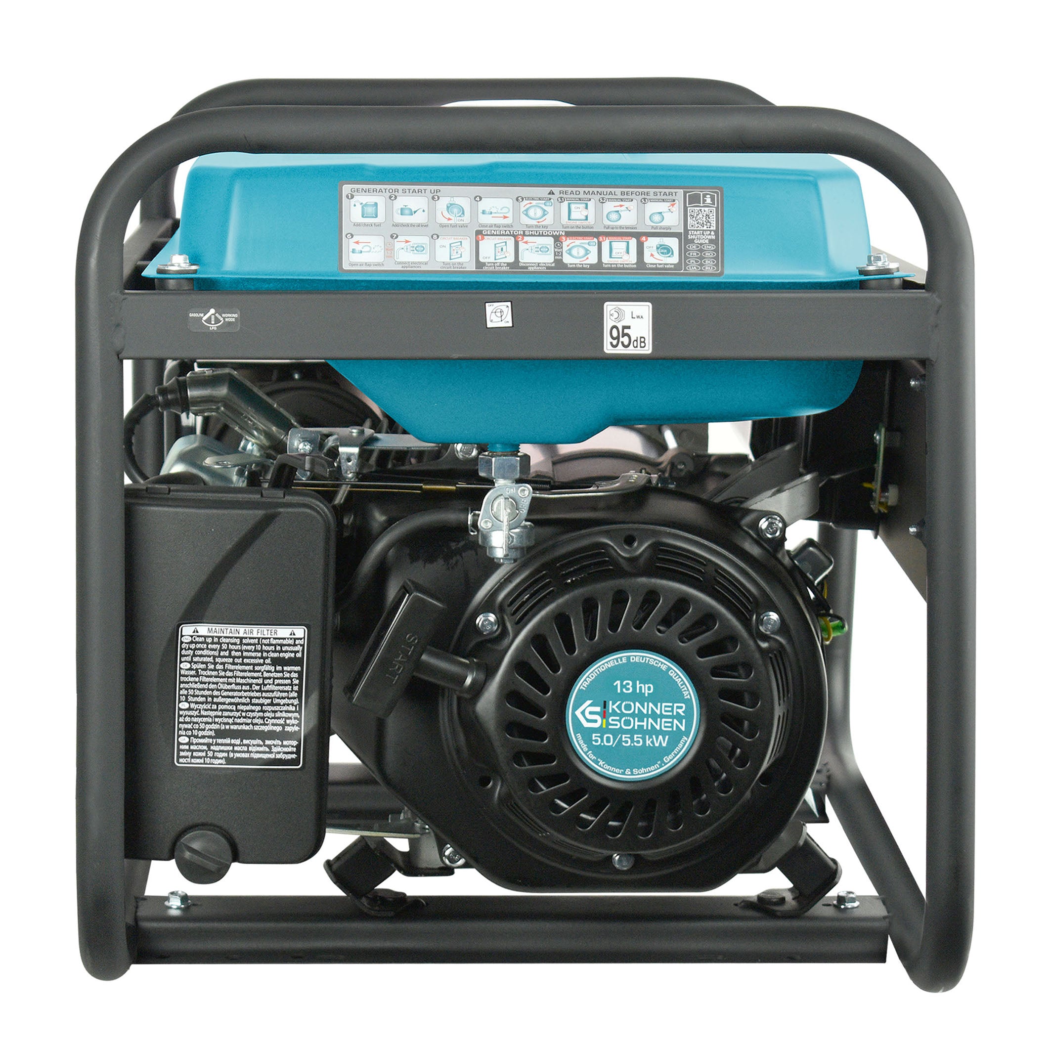 k-nner-s-hnen-ks-7000e-3-ats-benzin-generator-400v-drehstrom image 4