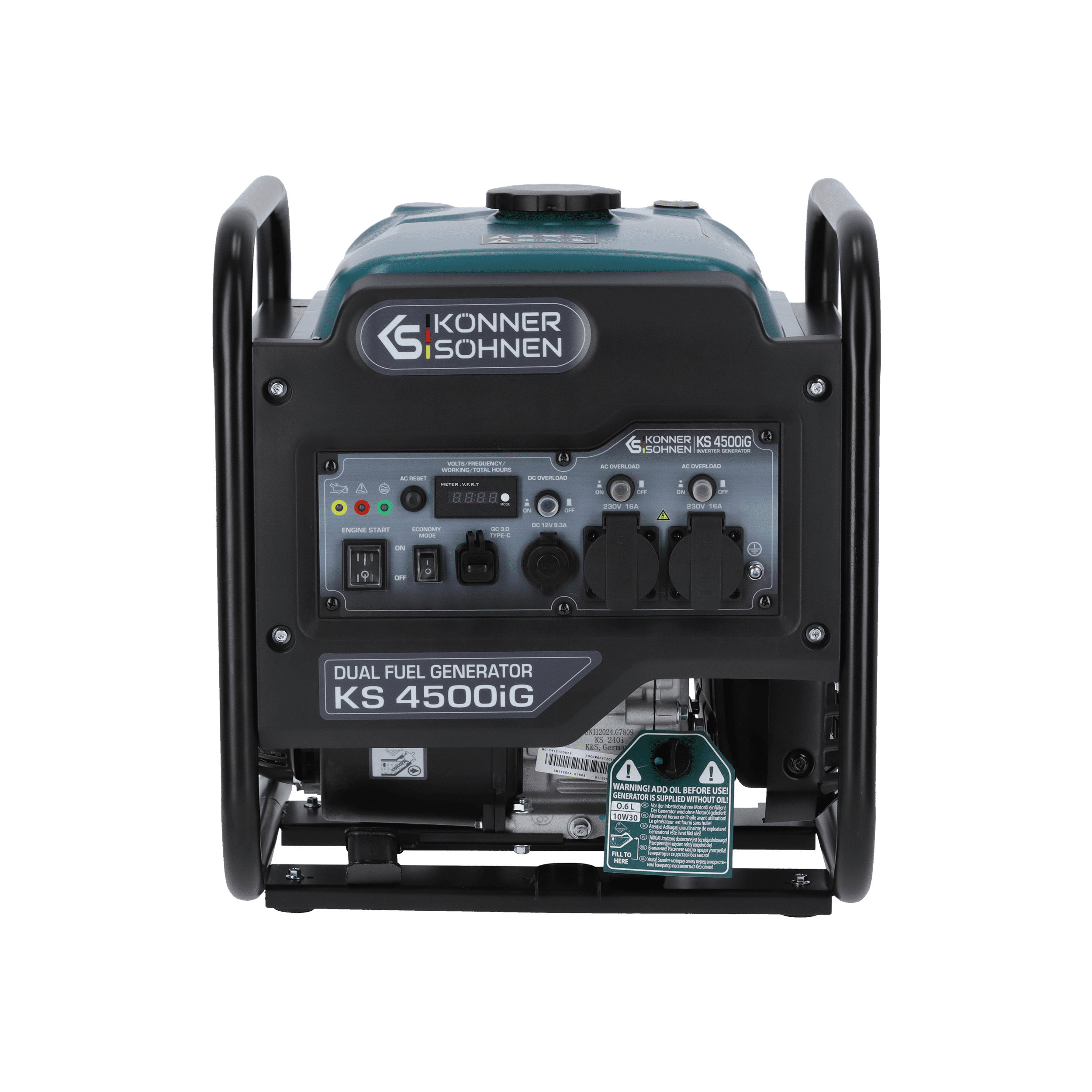 k-nner-s-hnen-ks-4500ig-dual-fuel-inverter-generator-benzin-lpg image 2