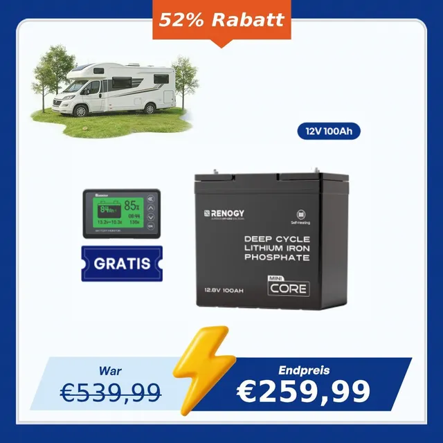 renogy-core-mini-duoheat-12v-100ah-lifepo4-lithium-batterie-mit-selbstheizung image 1