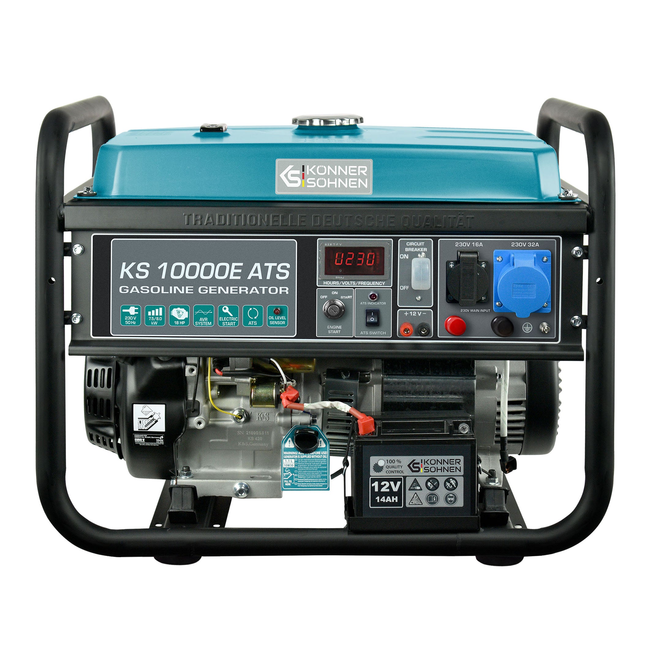 k-nner-s-hnen-ks-10000e-ats-benzin-generator image 1