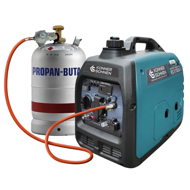 Könner & Söhnen KS 3100iG S LPG/Benzin Inverter-Generator 230V