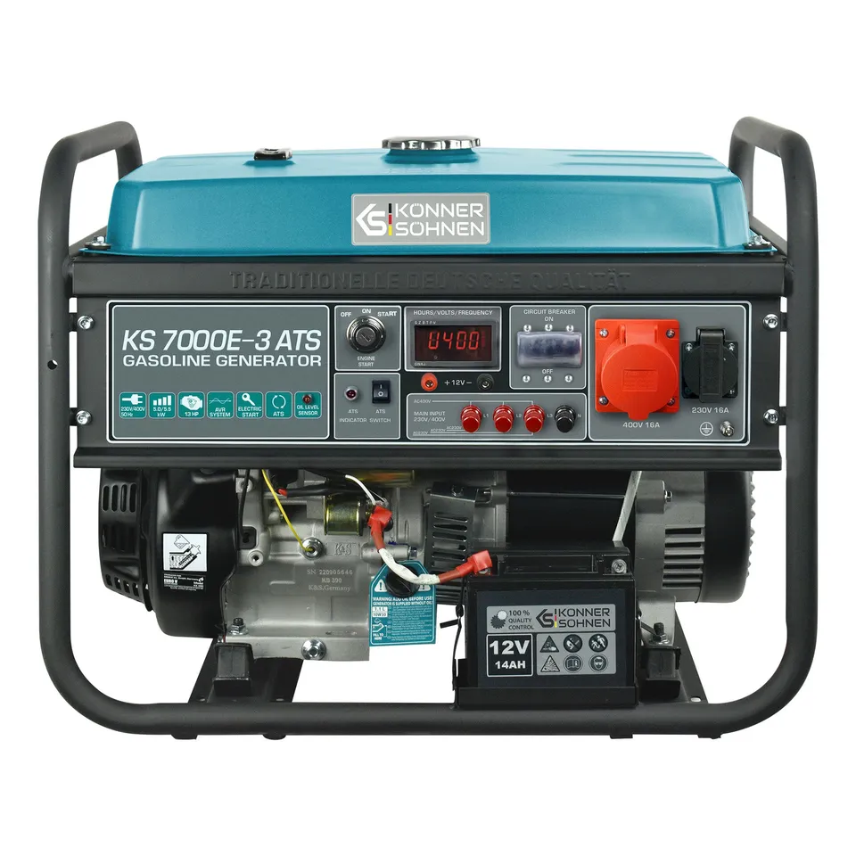 k-nner-s-hnen-ks-7000e-3-ats-benzin-generator-400v-drehstrom image 1