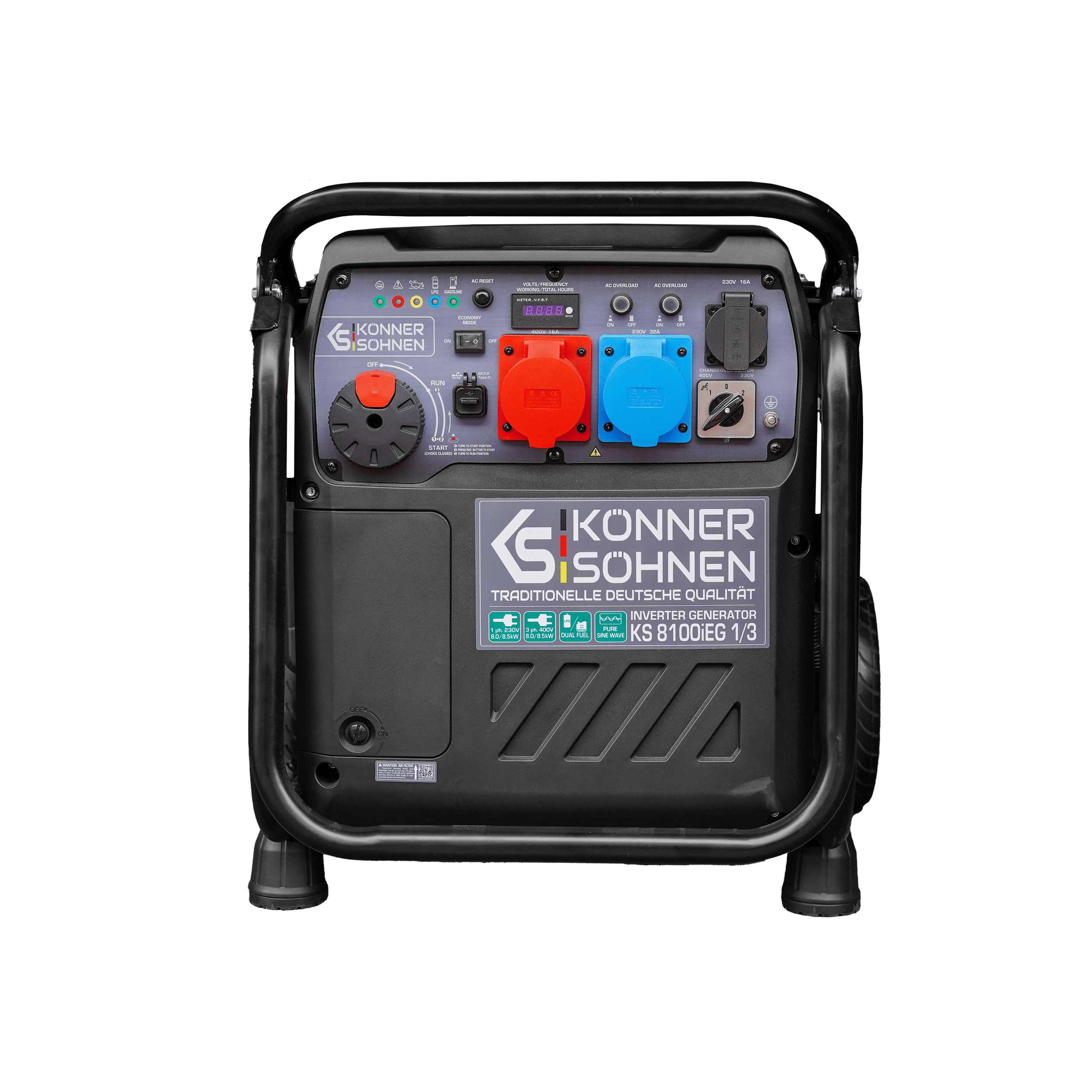 k-nner-s-hnen-ks-8100ieg-1-3-inverter-generator-benzin-lpg-8-5-kw image 3