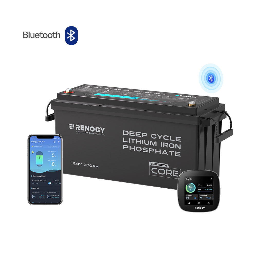 renogy-core-12v-200ah-lifepo4-lithium-batterie-mit-bluetooth image 2
