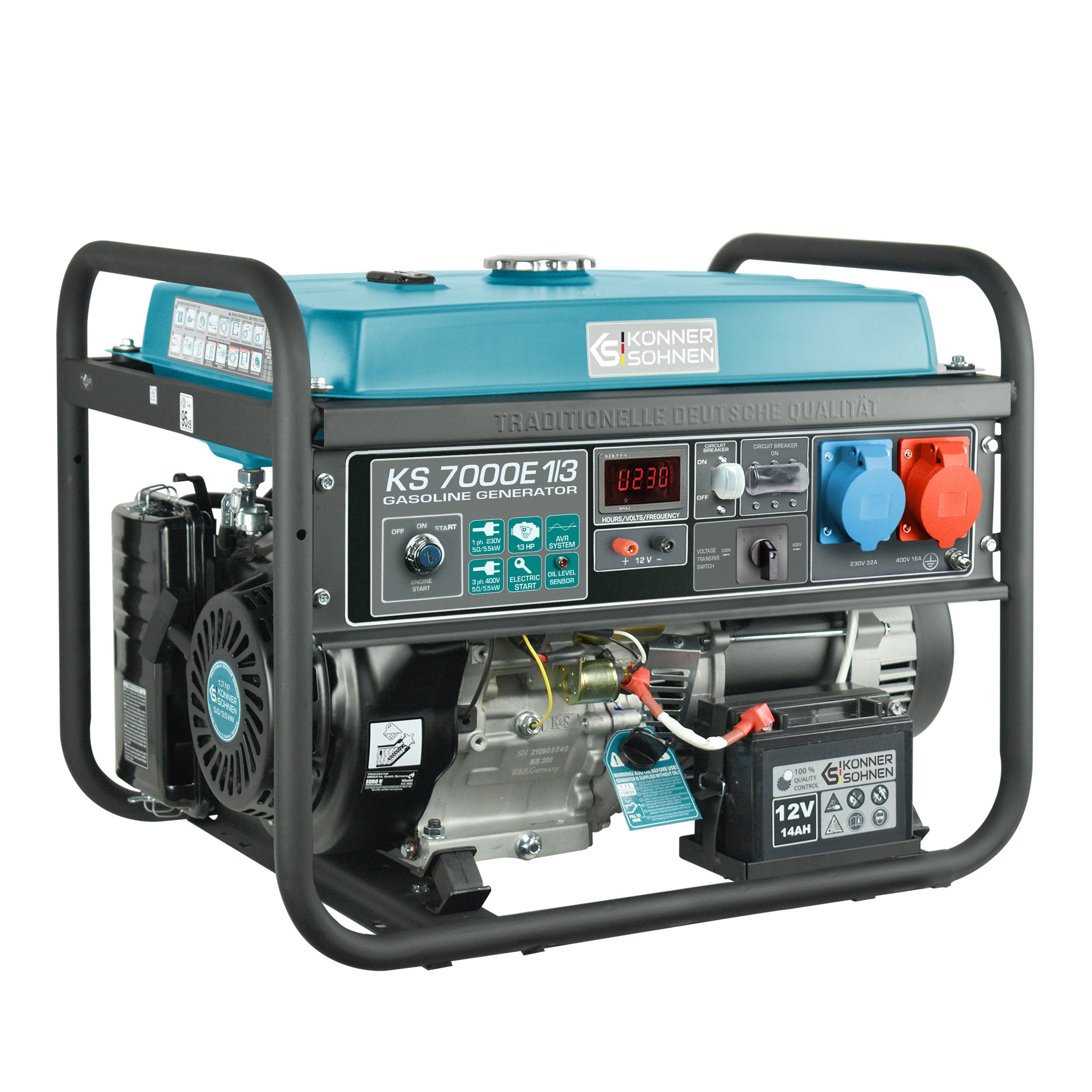 k-nner-s-hnen-ks-7000e-1-3-benzingenerator-230-400v-vts image 2
