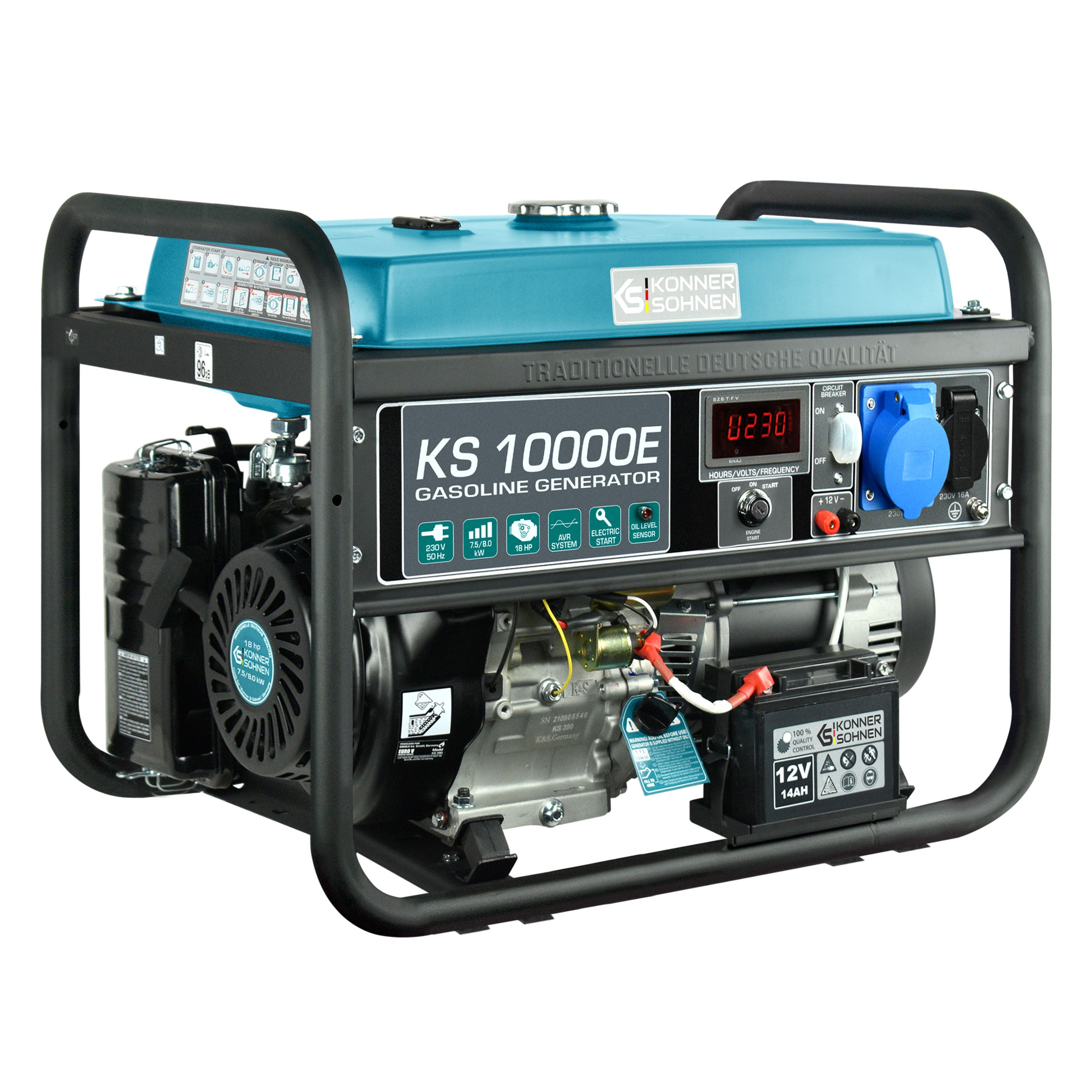 k-nner-s-hnen-ks-10000e-benzin-generator-230v image 2