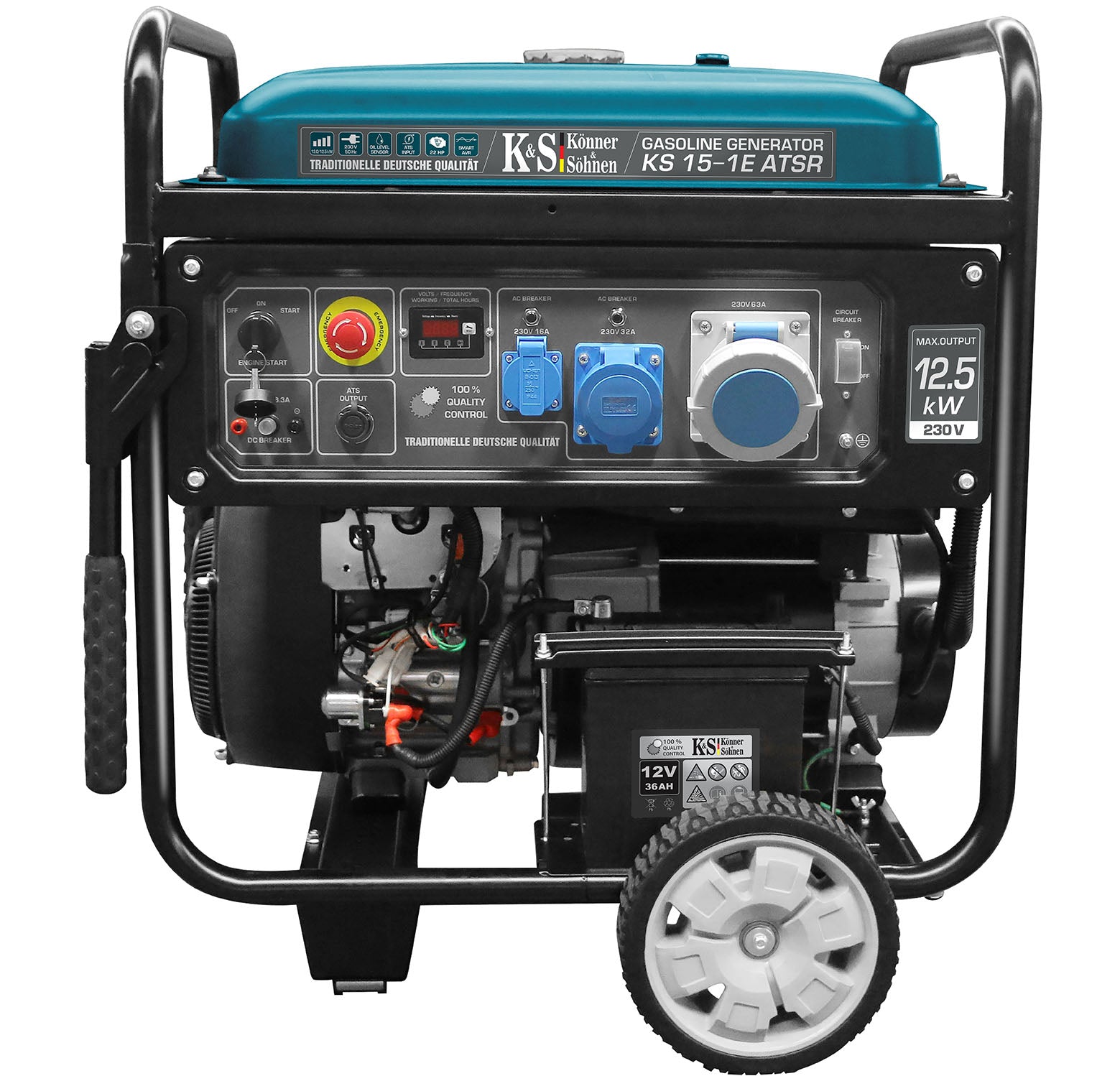 k-nner-s-hnen-ks-15-1e-atsr-benzin-generator-notstrom-9kw-mit-ats image 1