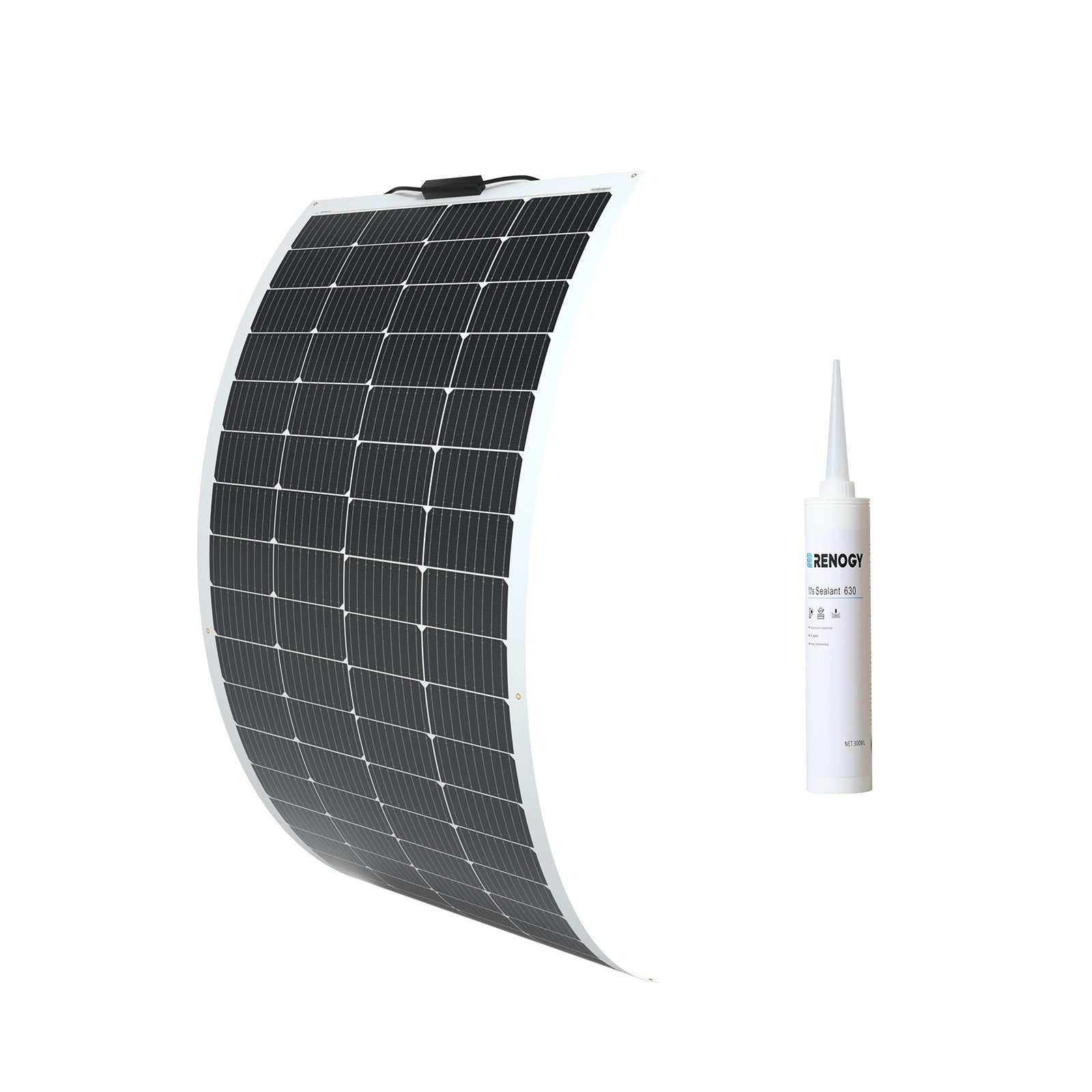 renogy-12v-200w-flexibles-solarmodul-monokristallin image 2
