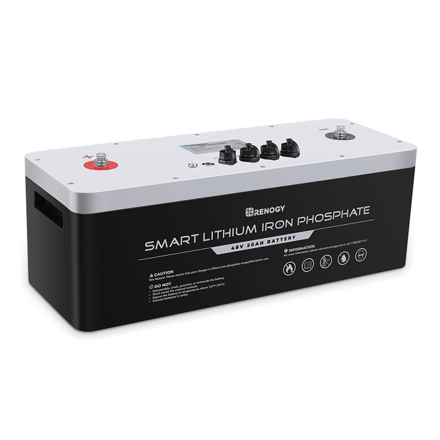 renogy-48v-50ah-lifepo4-lithium-batterie image 1