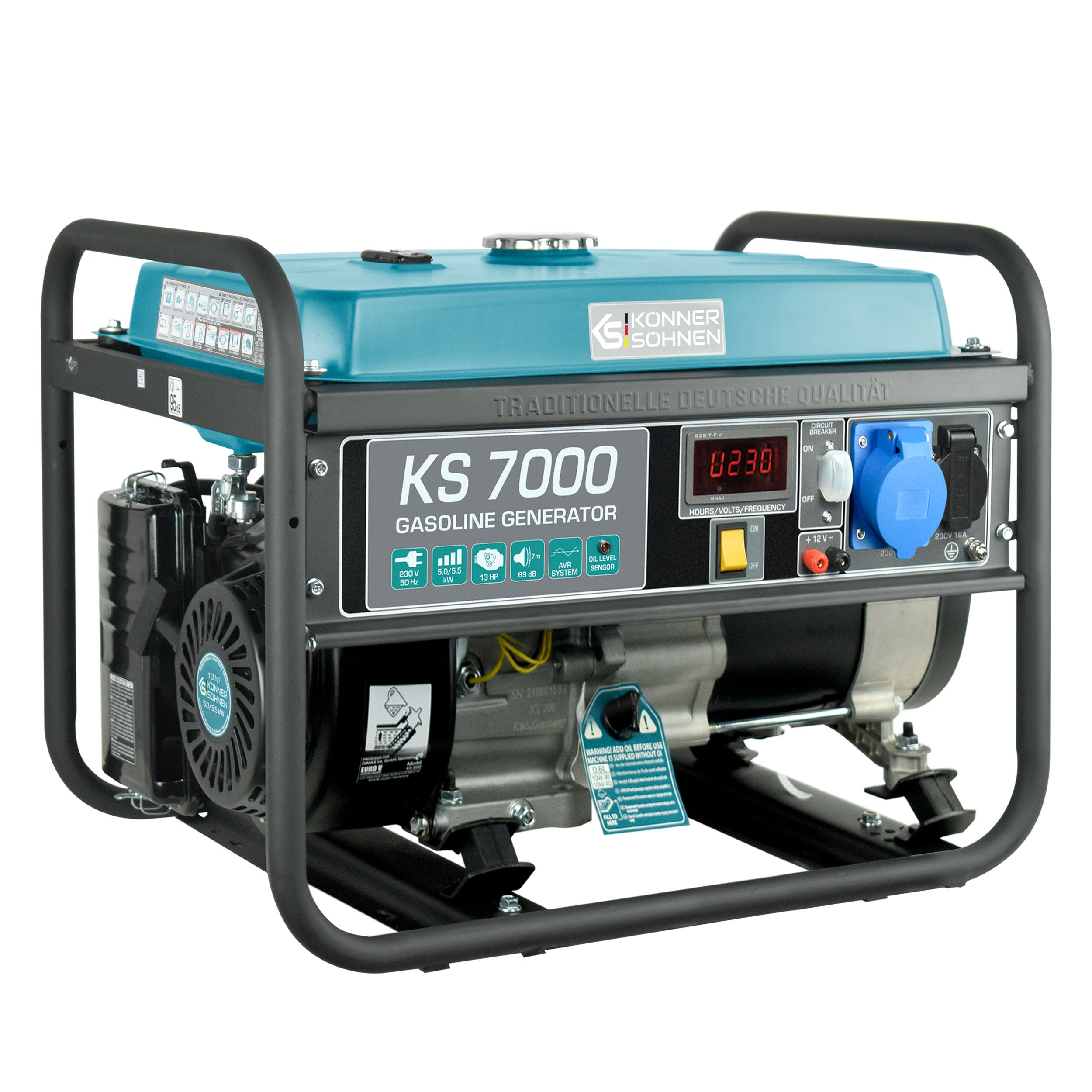 k-nner-s-hnen-ks-7000-benzin-generator-230v-mit-avr image 2