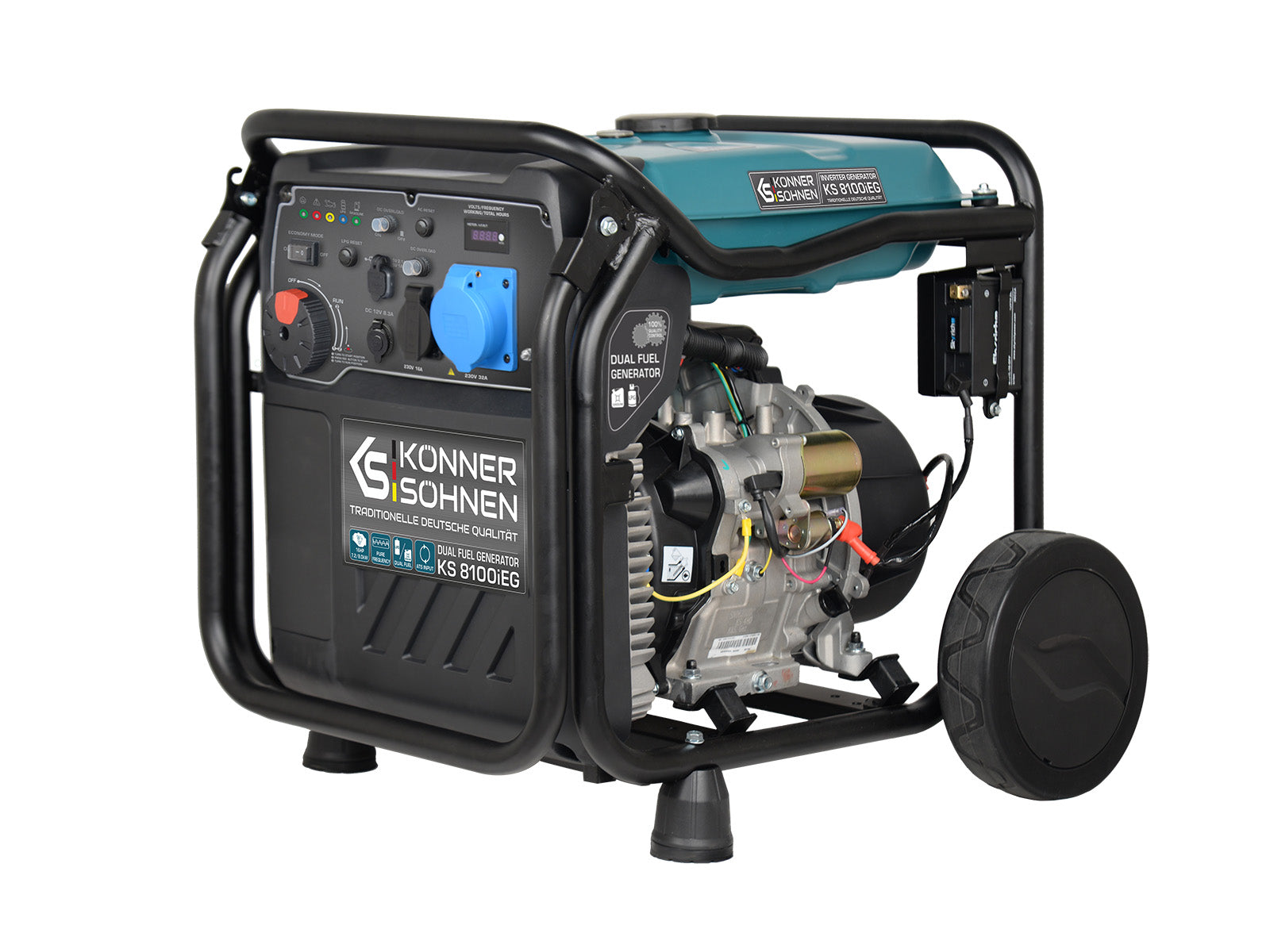 k-nner-s-hnen-ks-8100ieg-lpg-benzin-inverter-generator-b-ware image 2