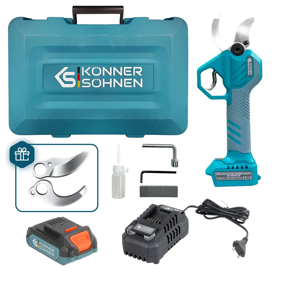 k-nner-s-hnen-ks-cps20v-40-akku-gartenschere-im-case-mit-akku-und-ladeger-t image 1