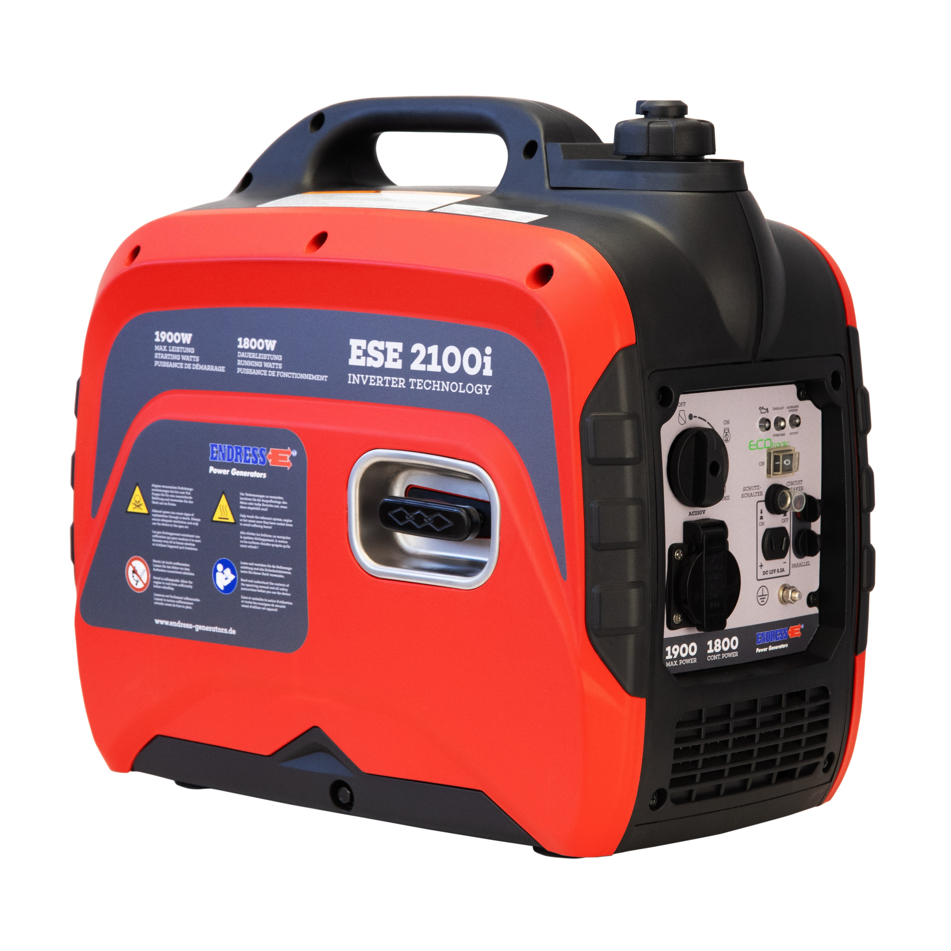endress-ese-2100i-inverter-stromerzeuger-1-8-kw-benzin image 2