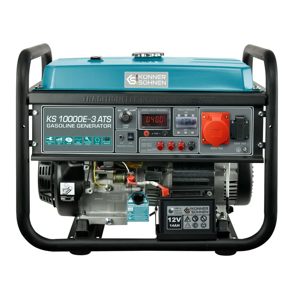 k-nner-s-hnen-ks-10000e-3-ats-benzin-generator-400v-mit-ats image 1