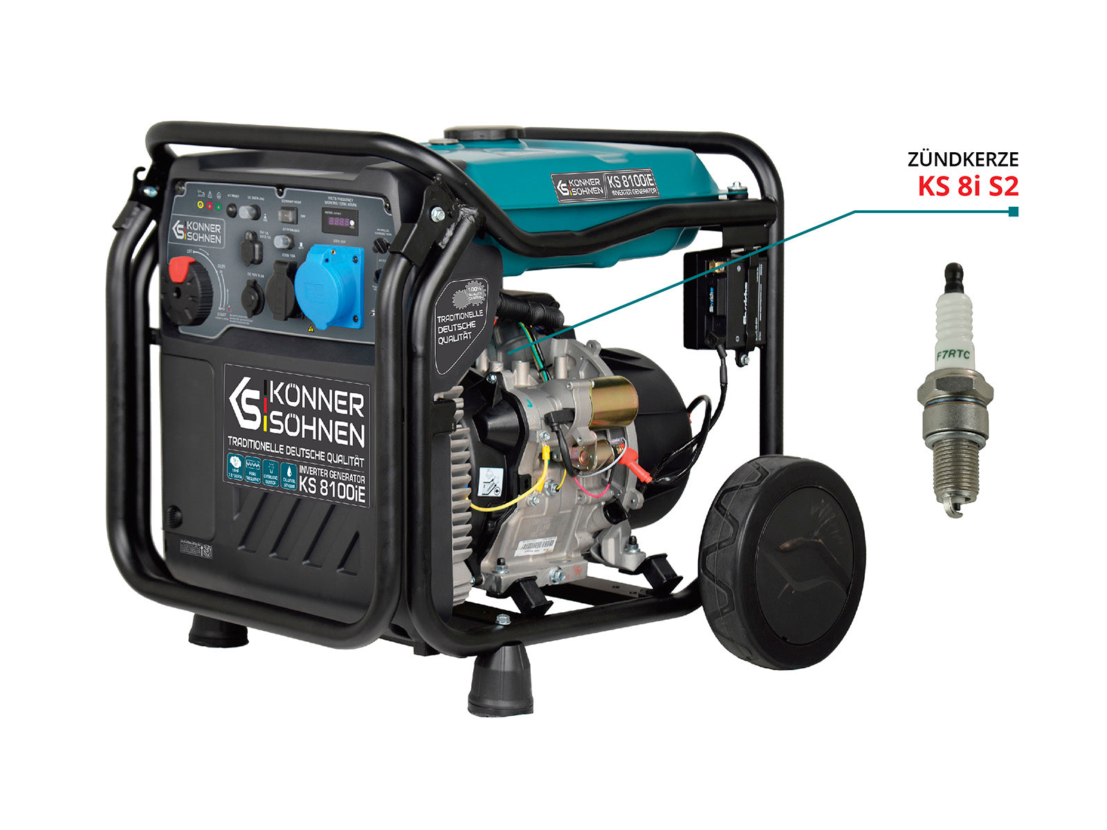k-nner-s-hnen-ks-8i-s2-z-ndkerze-f-r-generator image 1