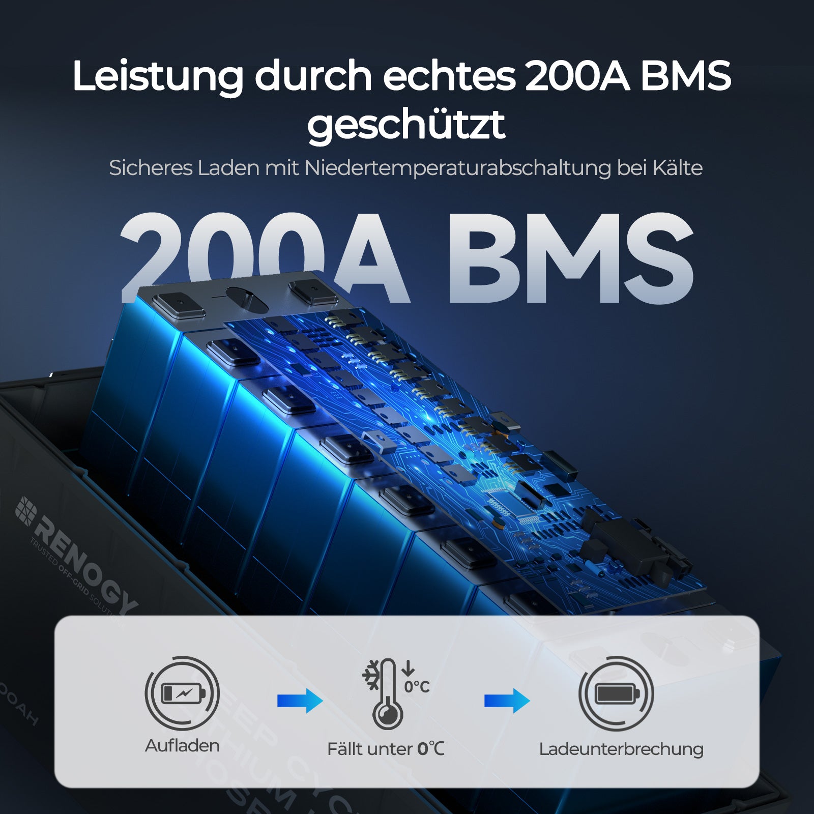 renogy-core-12v-200ah-lifepo4-lithium-batterie-mit-bluetooth image 6