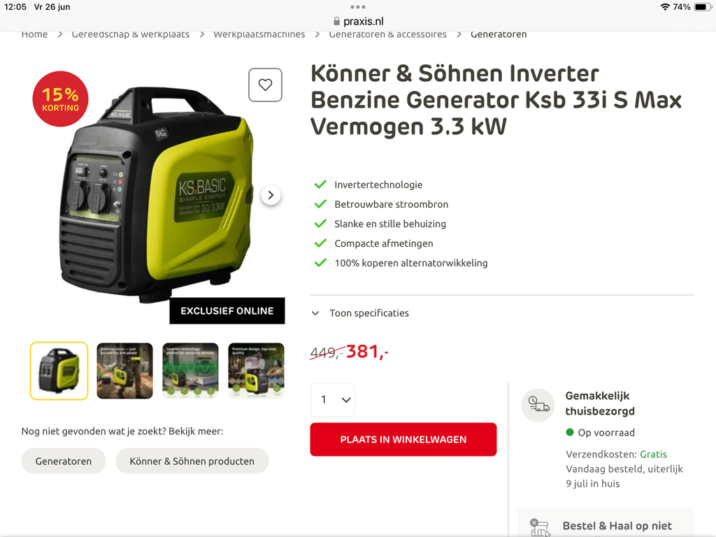 Gute Leistung, kompakt