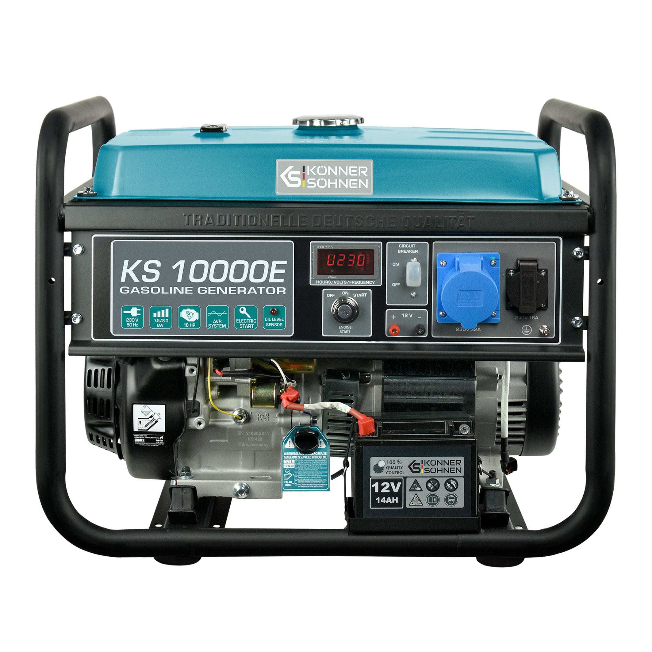 k-nner-s-hnen-ks-10000e-benzin-generator-230v image 1