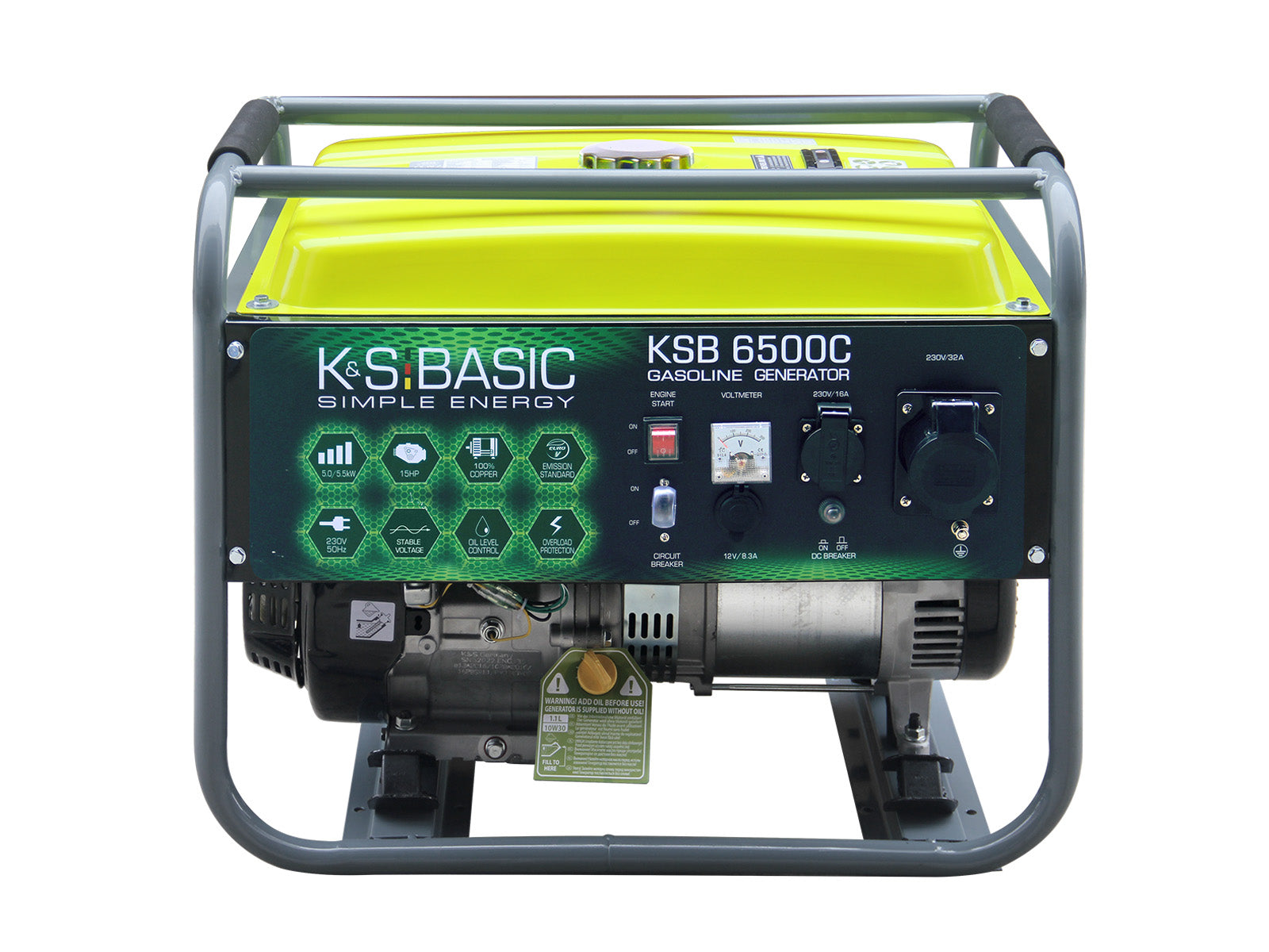 k-nner-s-hnen-ksb-6500c-benzin-generator-5-5-kw-230v image 1