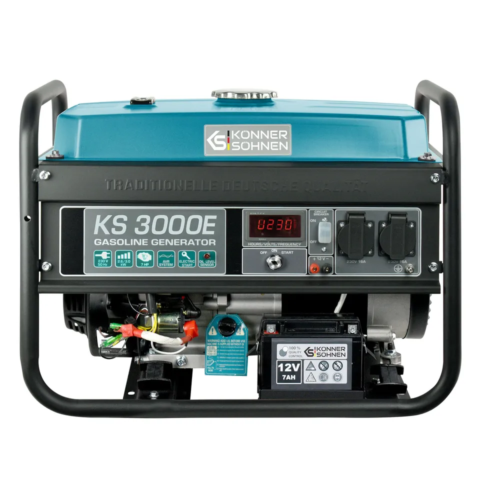 k-nner-s-hnen-ks-3000e-benzin-generator-3-kw-mit-elektrostart image 1