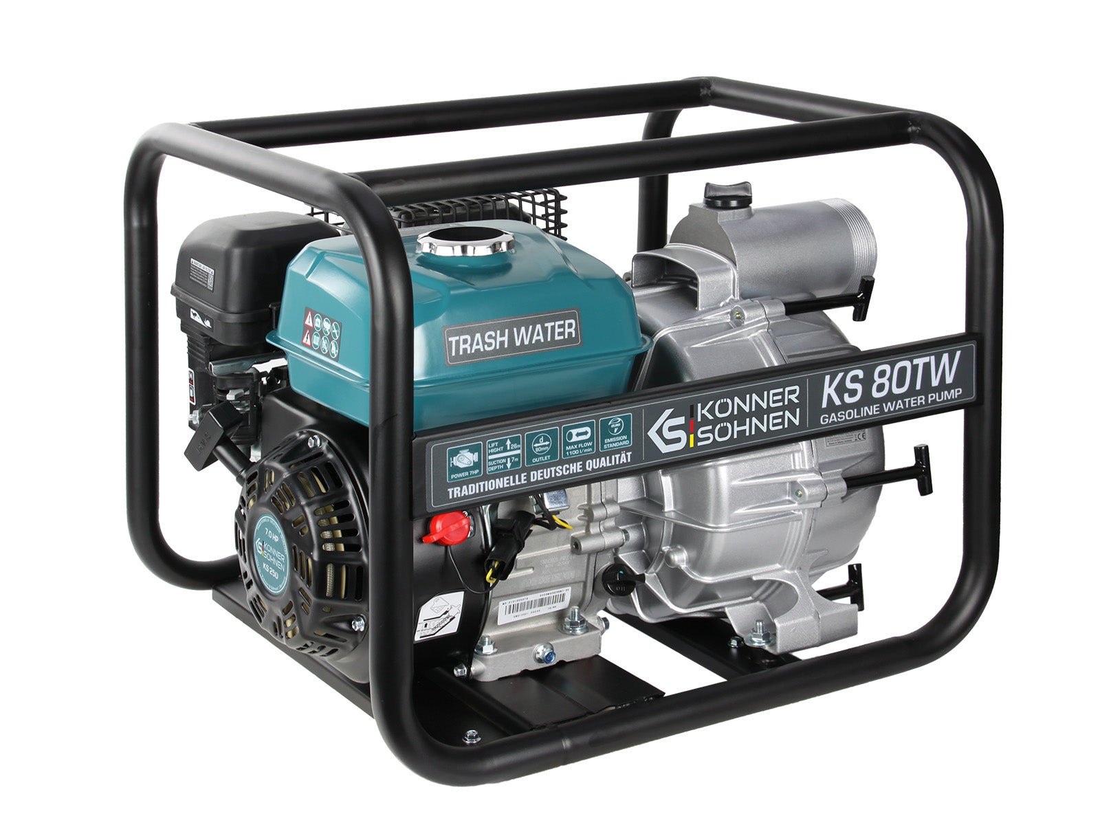 k-nner-s-hnen-ks-80tw-benzin-motorpumpe-f-r-schmutzwasser-1100-l-min image 2