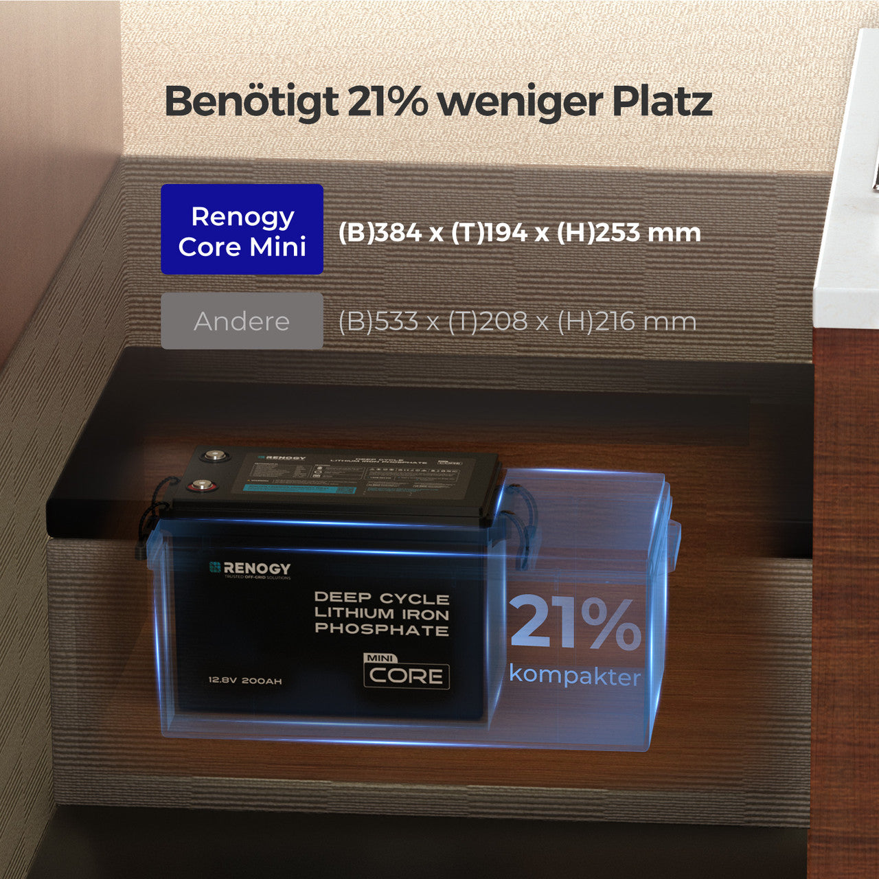 renogy-core-mini-12v-200ah-lifepo4-batterie-mit-niedrigtemperaturschutz image 4