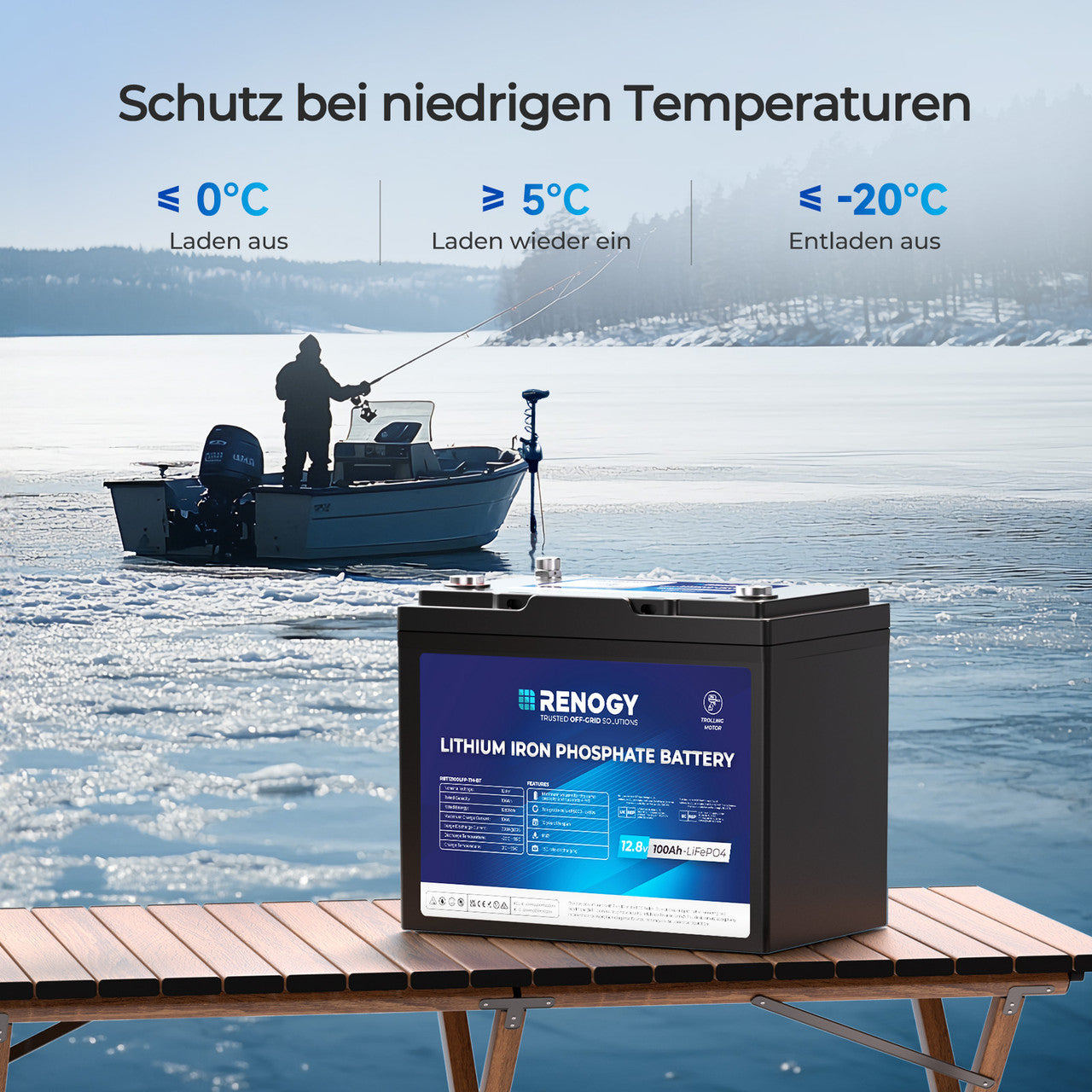 renogy-core-trolling-motor-12v-100ah-lifepo4-batterie-mit-bluetooth-ip67 image 8