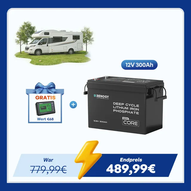 renogy-core-mini-12v-300ah-lifepo4-lithium-batterie image 1